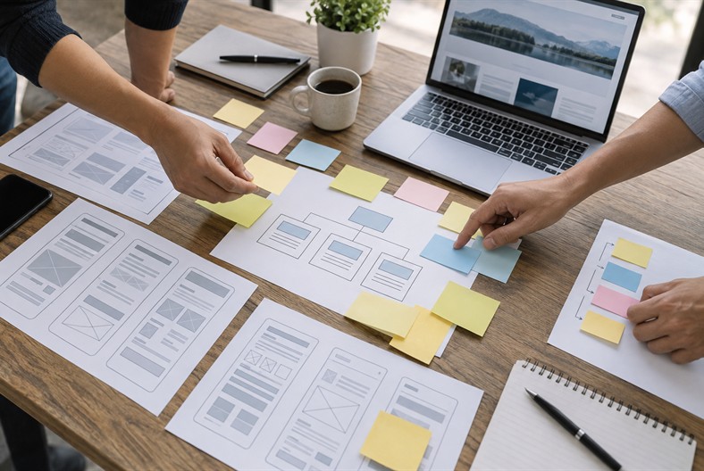 Website and application planning